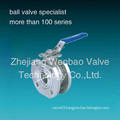 Wb-66 Wafer Ball Valve with Pneumatic Actuator Pn16